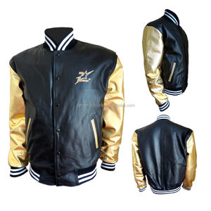 2023 personnalisable laine hiver veste Vintage Baseball Bomber conception meilleur chaud grande taille manteau col de mouton respirant caractéristique - Product Image 5