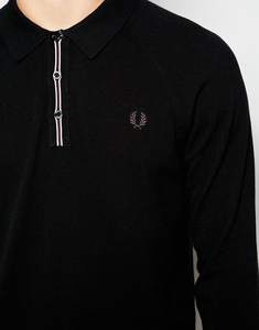 Polo de manga larga personalizado para hombre, ropa con logotipo personalizado impreso o bordado, precio bajo - Product Image 3