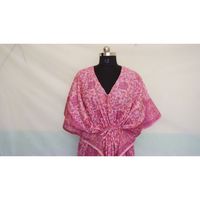 Vintage Seiden Kaftan Sommerkleid Brautparty Dusche Maxi Tunika Strandbekleidung Umstandsmode Brautjungfernkleid Natürliche Taille Geschenk Für Sie