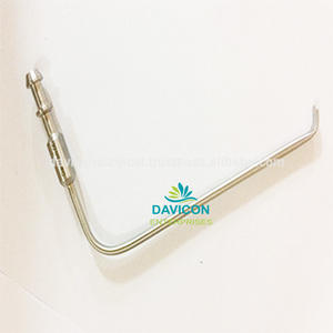 Tubo de Succión con Retractor de Raíz Nerviosa Distal con Orificio de Corte y Conector Luer Lock - Product Image 2