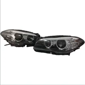 Aksesori Mobil Purnajual Angel Eyes untuk BMW Series 5 G38 2014-2020 Lampu Depan dengan Hid Xenon Lens 63117458883 63117458884