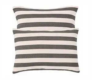 Stripe cotton kilim cushion cover