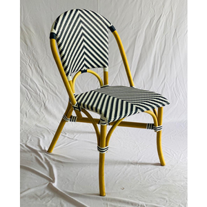 เก้าอี้หวายสไตล์ฝรั่งเศสสำหรับร้านอาหารห้องครัวห้องนั่งเล่นใช้กลางแจ้งเป็นมิตร - Product Image 1