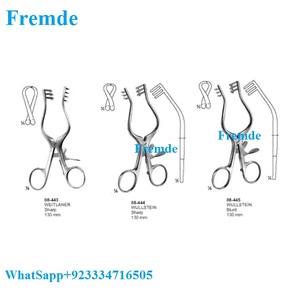 Weitlaner Retractor 5,5 "Blunt 3x4 puntas quirúrgico - Product Image 1