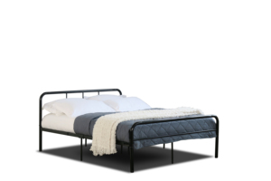 2026 New Design Rounded headboard Metal Single <b>Bed</b> Frame - Product Image 6