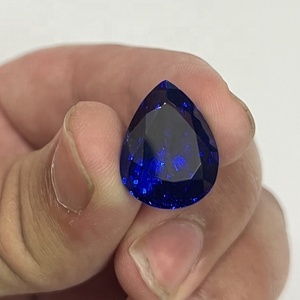 Piedra Natural de tanzanita en forma de pera, pavo real de alta calidad, color azul, perfectamente hecha, 22,00 quilates, gema, de Sadiya internacional - Product Image 2