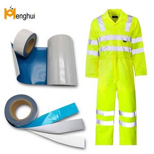 شريط عاكس فضي عالي الوضوح 100% بوليستر، فيلم نقل حراري، ملابس رياضية عالية الانعكاس، سترات جري عاكسة، فينيل عاكس - Product Image 4