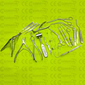 Hot Koop Goraya Duitse Septoplasty Chirurgie Instrumenten Set Van 23 Ent Chirurgische Instrumenten Mi Ce Iso Goedgekeurd