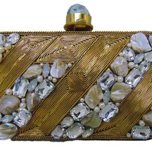 Cases for Sale Brass Clutch Vintage <b>Bags</b> Handbags - Product Image 1