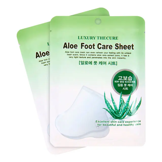 Korean professional Luxury The Cure Aloe Essential Foot Care Sheet Low price enhanced quality high satisfaction