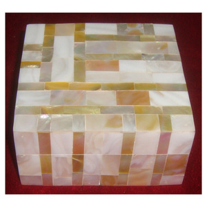 Indian Popular Mother Of Pearl Bone Inlay <b>Art</b> Design Jewelry Box - Product Image 1
