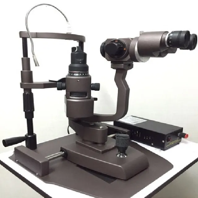 Syon Med 3-und 5-Stufen-Spaltlampenmikroskop Hergestellt in Indien Neu gestaltete kunden spezifische Lampen mikroskope zu Fabrik preisen