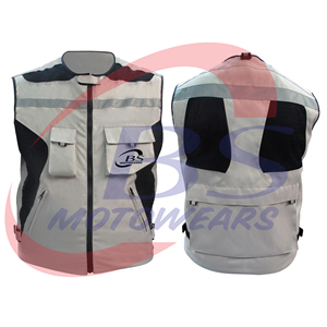 Motorbike Breathable Black (Wind-stopper) Half vest - Product Image 3