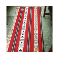 Tela con Diseño de Impresión Estilo Árabe Personalizada, de Alta Calidad, Estilo Sadu de Oriente Medio, para Tiendas de Campaña y Textiles para el Hogar