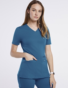 OEM de fábrica al por mayor señoras médico Scrubs Set Oversize bolsillo frontal estilo Hospital uniformes Uniforme de enfermera - Product Image 5