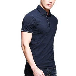 <b>100</b> Cotton Mens Golf Polo <b>Shirt</b> Polo Blank Embroidered High Quality Camisas <b>Polyester</b> Men Quantity Custom Turtleneck OEM Anti - Product Image 4