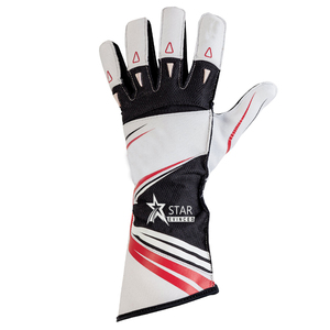 Guantes de carreras de Kart-Colores y tamaños personalizados Ligero Ignífugo Dedo completo Deportes al aire libre (Pasamontañas de regalo gratis) - Product Image 6
