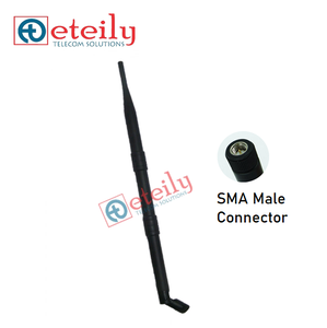 Antena de pato de goma de alta ganancia 10dBi 3G con conector SMA Cuerpo móvil duradero para aplicaciones de comunicación celular externa - Product Image 3