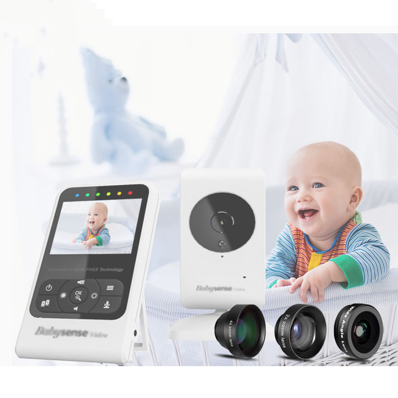 Iboolo 2x zoom lens for monitor camera