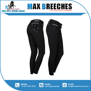 Calzoncillos de nailon cómodos de alta calidad, parche de silicona para la rodilla, logotipo personalizado, espinilleras deportivas para caballos, calentadores de piernas - Product Image 4