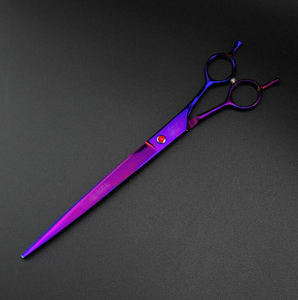 Tijeras profesionales de acero inoxidable 440c para mascotas, tijeras rectas de alta calidad para aseo de perros - Product Image 6