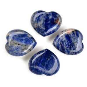 หินคริสตัลรูปหัวใจที่มีความเงางามมากหินโมราหินมาคอตหินอัญมณีหยกกึ่งมีค่า - Product Image 1