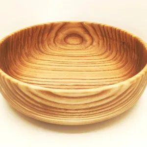 灰木碗-大容量手工樱桃日本大米木碗