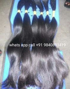 Premium Quality 12a Grade Natural Virgin Human Hair Extensions with No Shedding No <b>tangle</b> Guaranteed Natural Colors Available - Product Image 3