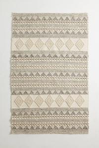 Alfombras de lana texturizadas hechas a mano tejidas con cuidado y elegancia - Product Image 2