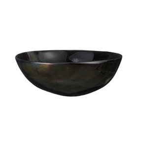 Bol en corne de corail poli personnalisé, 1 pièce, Design Unique, fournitures en corne, à salade, nouveau Design - Product Image 3