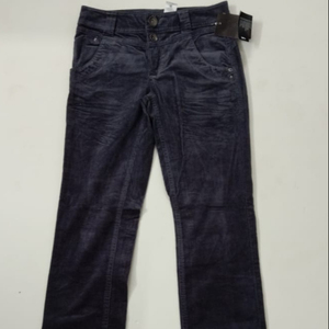Pantalones de pana de algodón casuales y holgados para mujer, de marca original, excedentes de inventario, para otoño e invierno - Product Image 1