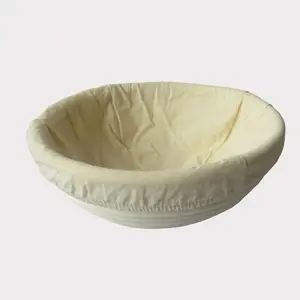 Panier d'épreuvage en rotin de haute qualité fabriqué au Vietnam avec tissu artisanal
