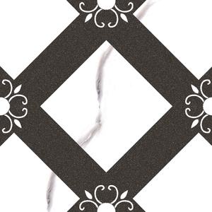 Azulejos de Piso de Cerámica Blanca Brillante de Diseño Moderno de 396x396 mm para Edificios de Oficinas - Product Image 3