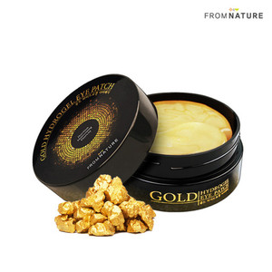 แผ่นมาส์กใต้ตา Puffy Eyes ลดรอยคล้ำใต้ตา จากธรรมชาติ แผ่นมาส์กไฮโดรเจลทองคำ เครื่องสำอางเกาหลี - Product Image 2