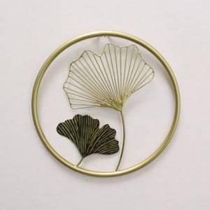 Arte de pared con forma circular de Metal, decoración moderna para el hogar y la Oficina, al precio más bajo - Product Image 3
