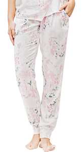 Pyjama en coton pour femmes, vêtements de nuit, en satin rose clair, col en v, imprimé floral, manches courtes, pour sexy, robe de nuit, nouvelle collection - Product Image 4