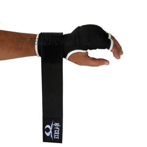 Guantes interiores personalizados Quick-Hand Wraps, guantes de entrenamiento de Boxeo/MMA con función de perforación hechos de PVC/algodón - Product Image 6