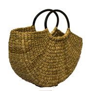 Cesta de Picnic Estilo Ángel de Mimbre para el Hogar, Hotel, Oficina, Restaurante, Spa, para Picnics y Actividades al Aire Libre