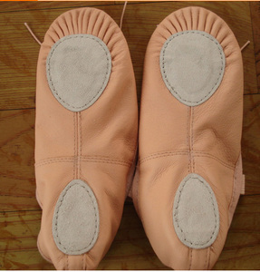 รองเท้าเต้นสำหรับผู้หญิง/เด็ก,รองเท้าบัลเล่ต์ผ้าแคนวาสส้นเตี้ย - Product Image 6