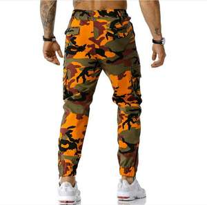 ขายส่ง2022กางเกงที่กำหนดเองมีสไตล์ผู้ชายกางเกงคาร์โก้ผ้าฝ้ายกางเกงจ๊อกกิ้งสบายๆ - Product Image 1