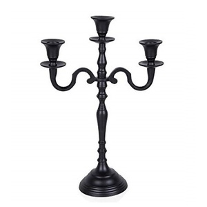Black Elegant Candelabra <b>Tall</b> Floor Standing Metal <b>Candle</b> <b>Holders</b> Best Selling <b>Candle</b> <b>Holders</b> for Hotel and Wedding Decor - Product Image 1