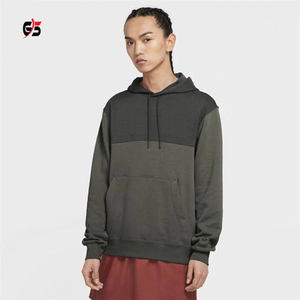 Pull à capuche 100% coton pour hommes, sweat-shirt chaud, en molleton, à porter au quotidien, décontracté, manches longues, Logo personnalisé imprimé, hiver - Product Image 3