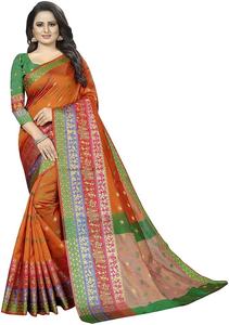 Banarasi Sarees En Soie Avec Chemisier Ethnique - Product Image 3