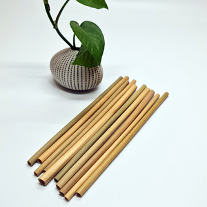 Pajitas de hierba biodegradables desechables naturales, pajitas para beber hierba verde, solo en Vietnam - Product Image 4