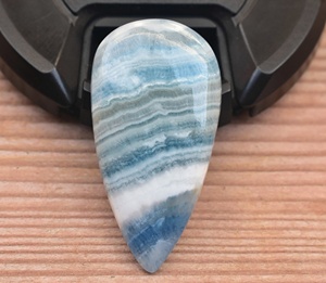 Scheelite Cabochon พลอยสีฟ้าแบบตุรกี,พลอยสีฟ้าคุณภาพสูงลายลูกไม้สีฟ้า Rhodochrosite - Product Image 5
