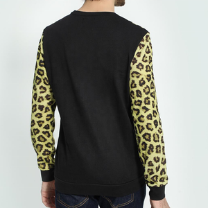 Sudadera con capucha personalizada de moda de primavera para hombre, Sudadera con capucha de cuello redondo sublimación - Product Image 2