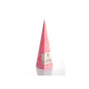 Produsen Peringkat Pertama Lilin Lilin Palem Piramida Merah Muda Di Eropa