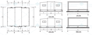 Conteneur extensible multifonction <span class=keywords><strong>Maison</strong></span> Conteneur pliable détachable en polystyrène Boutique Bureau Toilette Atelier traditionnel - Product Image 4