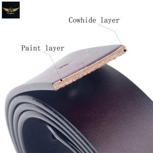 Brand Men's Quality Design PU 2nd Layer Genuine Leather Black Fashion <b>Belts</b> Male <b>Jeans</b> <b>Belt</b> Apparel Accessories for Men - Product Image 6