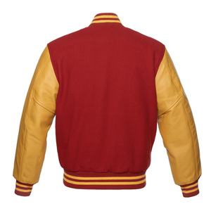 New <b>Men</b> Winter Unisex Long <b>Thin</b> Stand Collar College Letterman Bomber <b>Jackets</b> Custom Baseball Varsity <b>Jacket</b> - Product Image 4